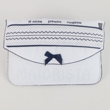 Conjunto 1ª Roupa ALGODÃO «Pintas/Laço»