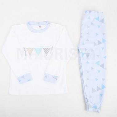 Pijama 2 Peças Criança «Triângulos»