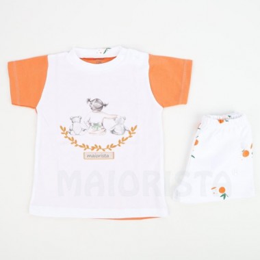 Pijama 2 Peças MANGA CURTA «Estampado»
