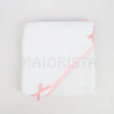 Toalha de Banho 80x80 «Gorgurão/Laços»
