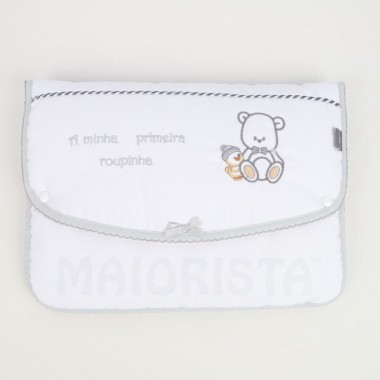 Conjunto 1ª Roupinha VELUDO «Urso/Pinguim»