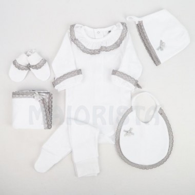 Conjunto Interior 6 Peças COM CARDA «Renda»