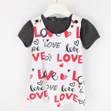 Vestido + T-Shirt «Love»