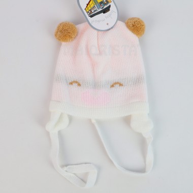 Gorro Malha "Cara Urso"