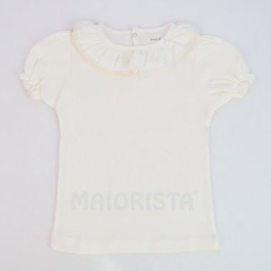 Camisola MANGA CURTA «Gola Cambraia/Renda»