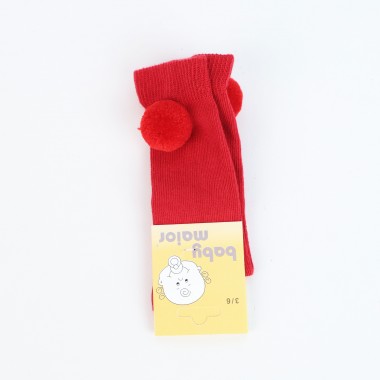 Meia Perna Alta «Pom-Pom»