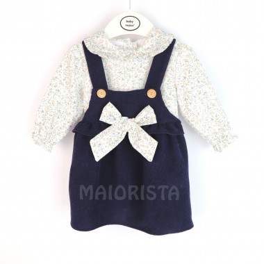 Vestido Bombazine + Blusa «Flores»