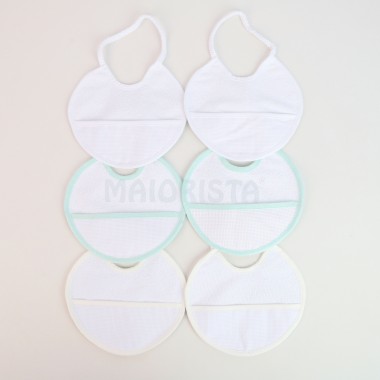 Pack de 6 Babetes «Bordar»