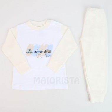 Pijama 2 Peças COM CARDA «Vintage Race»