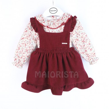 Saia de Peito + Blusa «Flores»