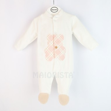 Pijama (Babygrow) VELUDO «Ursinho/Tecido»