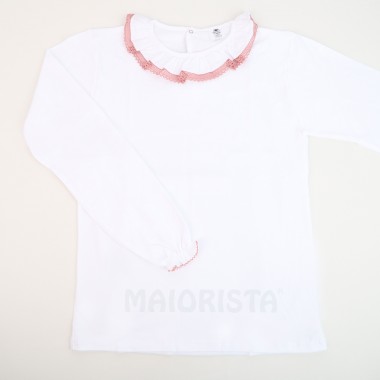 Camisola Menina «Gola/Renda»