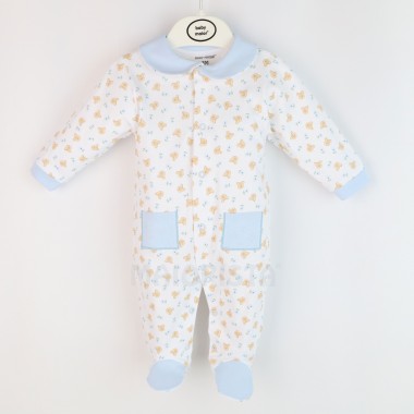 Pijama Apertar à Frente  «Gola/Ursinhos»