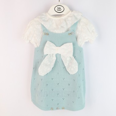 Macacão + Blusa Para Bebé «MALHA»