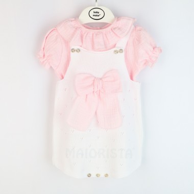 Macacão + Blusa Para Bebé «MALHA»