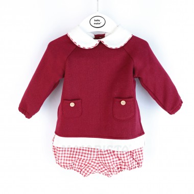 Conjunto Para Bebé «Calção Xadrez»