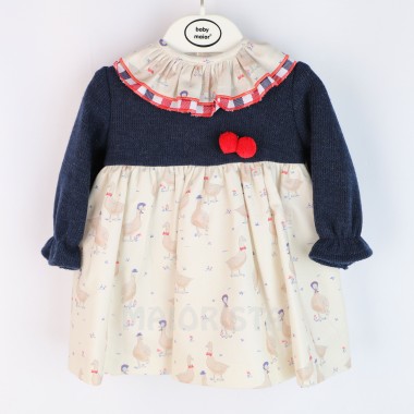 Vestido Para Bebé «Patinhos»
