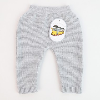 Calça Para Bebé MALHA «Lisa/Sem Pé»