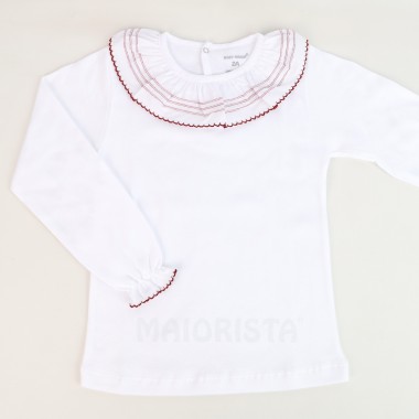 Camisola Menina C/CARDA «Gola Cambraia/Renda»