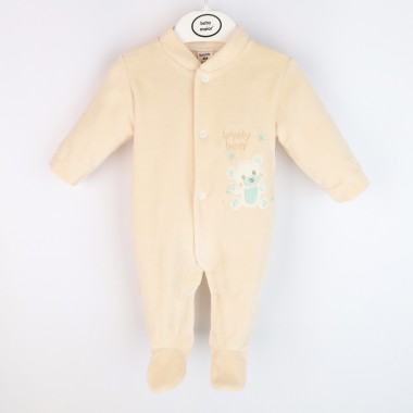 Pijama Para Bebé Veludo «Lovely Bear»