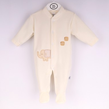 Pijama Para Bebé Veludo «Elefante»