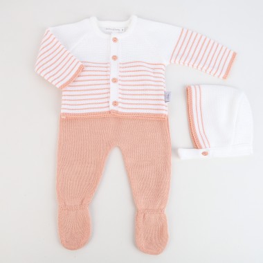 Conjunto 3 Peças MALHA «Riscas»