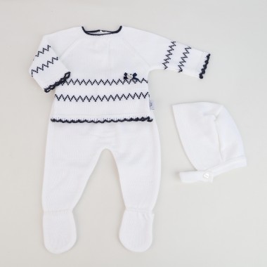 Conjunto 3 Peças MALHA «ZigZag»