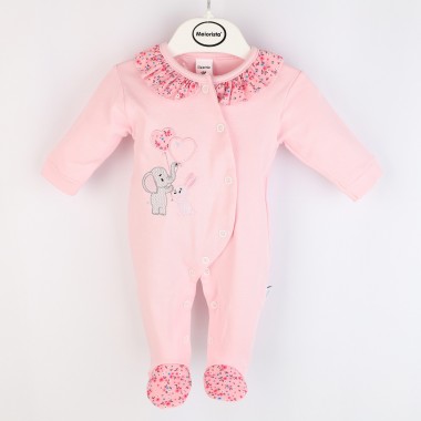 Babygrow Aberto de Lado ALGODÃO «Elefante»