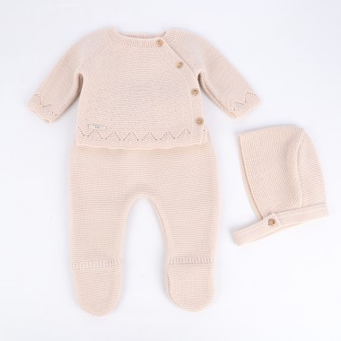 Conjunto 3 Peças MALHA «Botões»