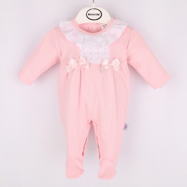 Babygrow Para Bebé VELUDO «Pintas/Folho/Laços»