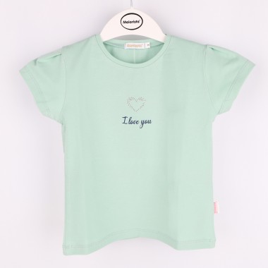 T-Shirt Menina «I love you»