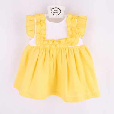 Vestido Para Bebé «Folhos/Laço»
