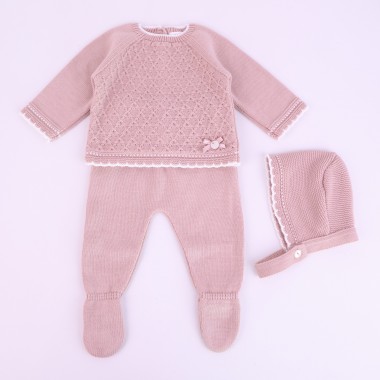 Conjunto 3 Peças MALHA «Malha Trabalhada»