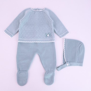 Conjunto 3 Peças MALHA «Malha Trabalhada»