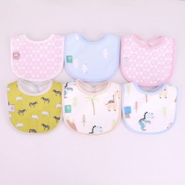Pack de 6 Babetes «Estampados Variados»