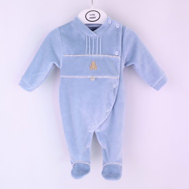 Babygrow Aberto de Lado VELUDO «Ursinho»