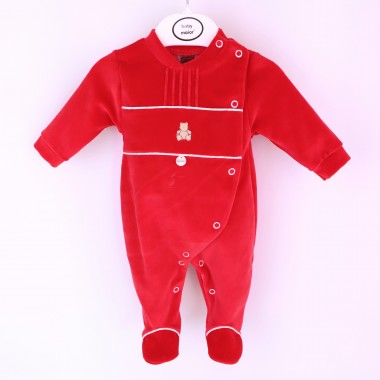 Babygrow Aberto de Lado VELUDO «Ursinho»