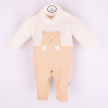 Babygrow Aberto de Lado Malha «Ursinho»