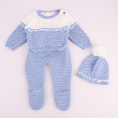 Conjunto 3 Peças MALHA «Tranças»
