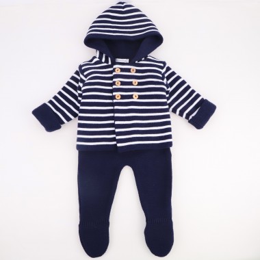 Conjunto 2 Peças MALHA «Riscas»