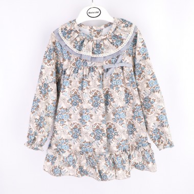 Vestido Para Menina «Renda/Laço/Gola»