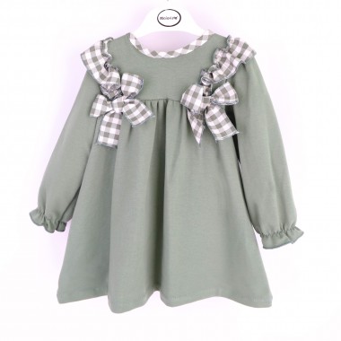 Vestido Para Menina «Quadrados»