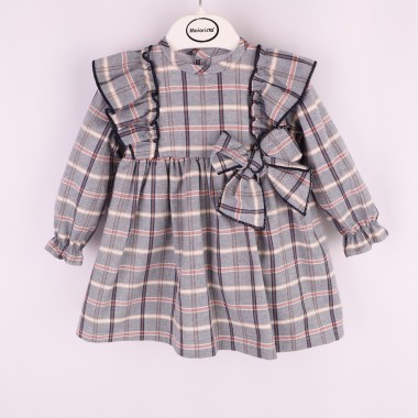 Vestido Para Bebé «Xadrez»