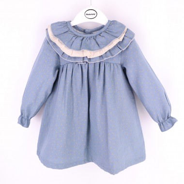 Vestido Para Menina «Pintas/3 Golas»
