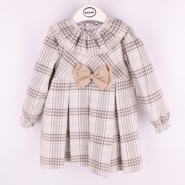 Vestido Para Menina «Xadrez/Laço»