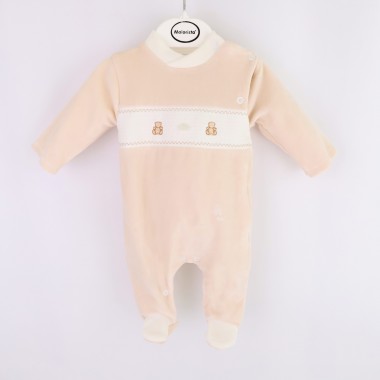 Babygrow Aberto de Lado VELUDO «Ursinhos»