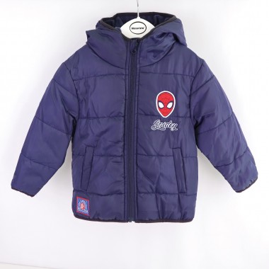 Parka C/Capuz Para Menino «Homem Aranha»