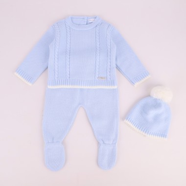 Conjunto 3 Peças MALHA «Tranças»