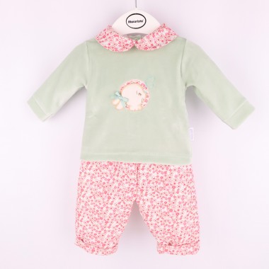 Conjunto Para Bebé 4 Peças «Coelhinha»
