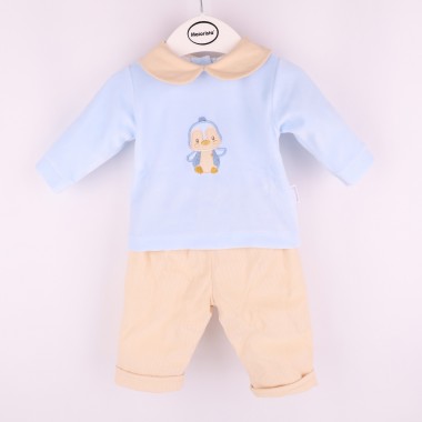 Conjunto Para Bebé 4 Peças «Pinguim»